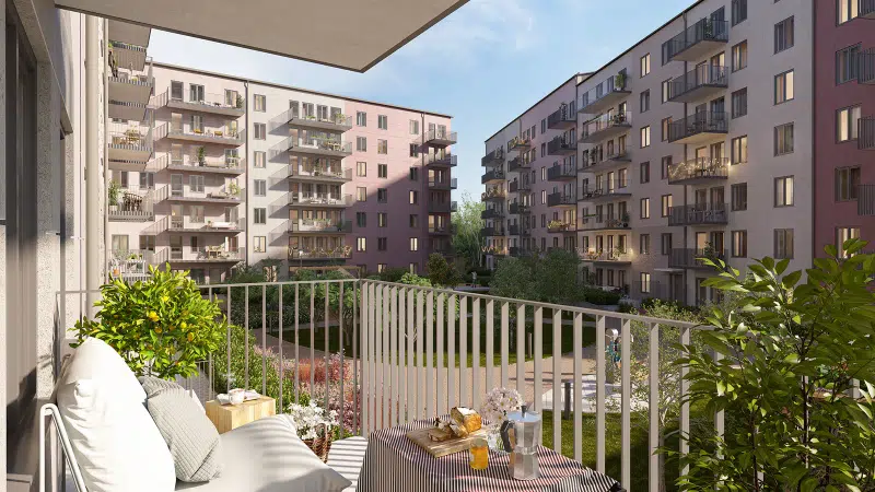 Lägenhet, 3 rum, 72 m²