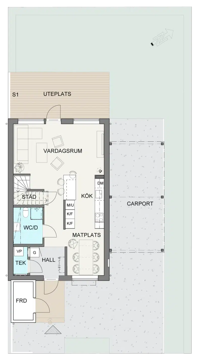 Lägenhet, 5 rum, 148 m²