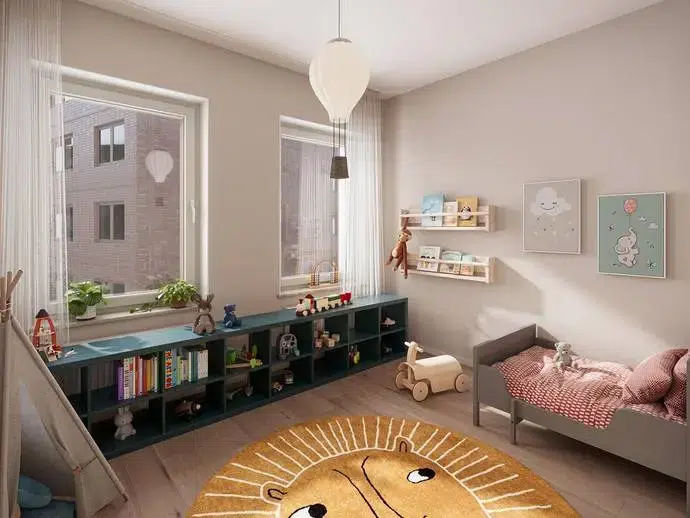 Lägenhet, 2 rum, 61 m²
