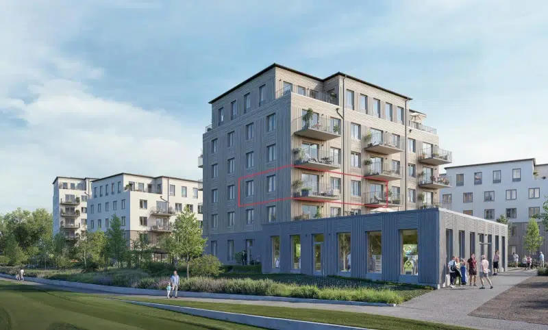Lägenhet, 4 rum, 92 m²