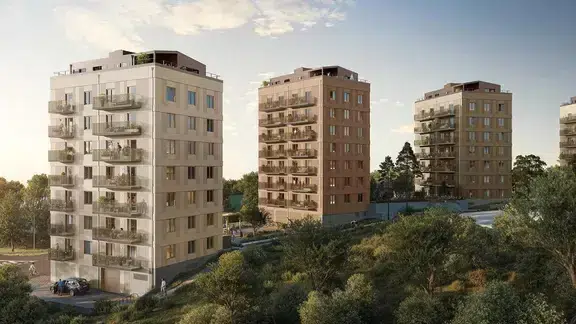 Lägenhet, 4 rum, 92 m² i Nacka