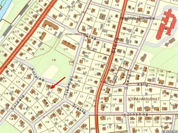 Lägenhet, 3 rum, 73 m² i Nacka