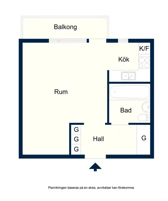 Bild 1 av 1 på Jarlabergsvägen 10