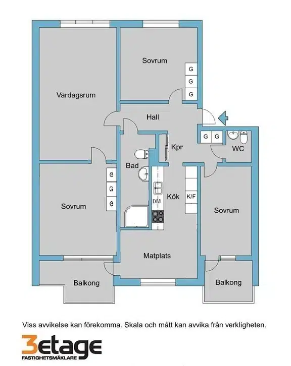 Lägenhet