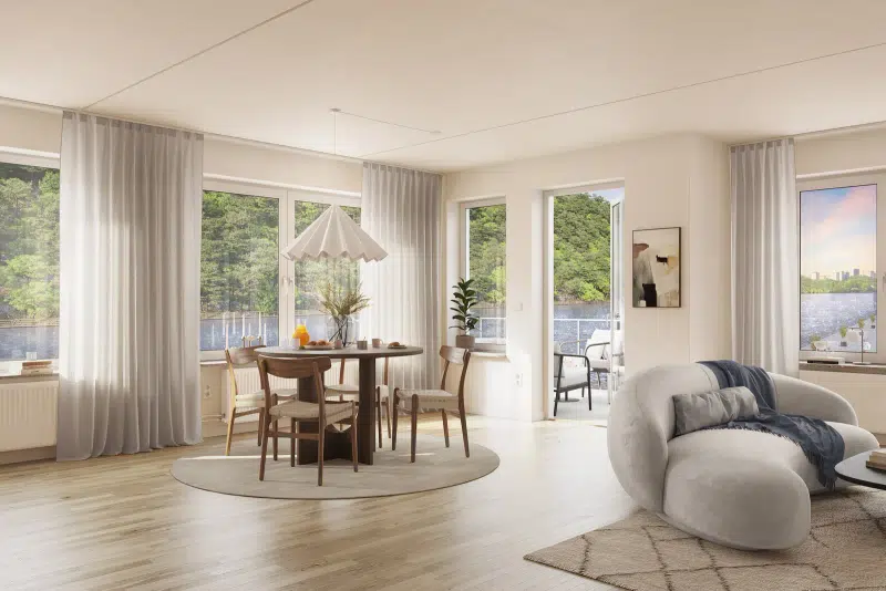 Lägenhet, 3 rum, 55 m² i Nacka