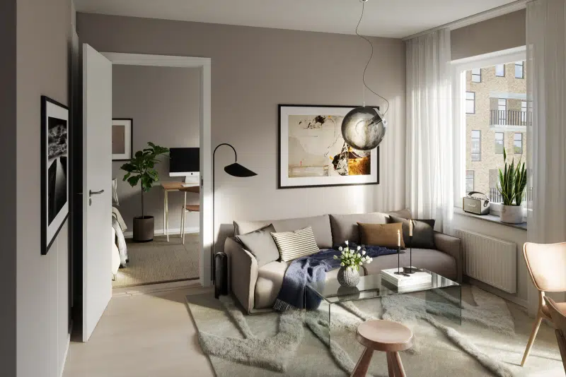 Lägenhet, 2 rum, 53 m² i Stockholms