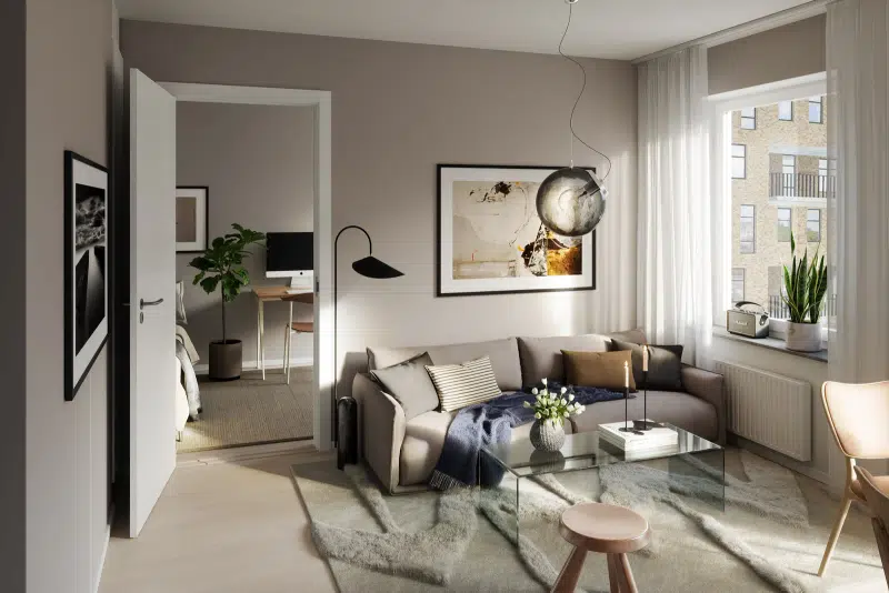 Lägenhet, 2 rum, 53 m² i Stockholms