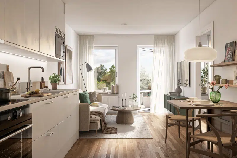 Lägenhet, 4 rum, 90 m² i Solna