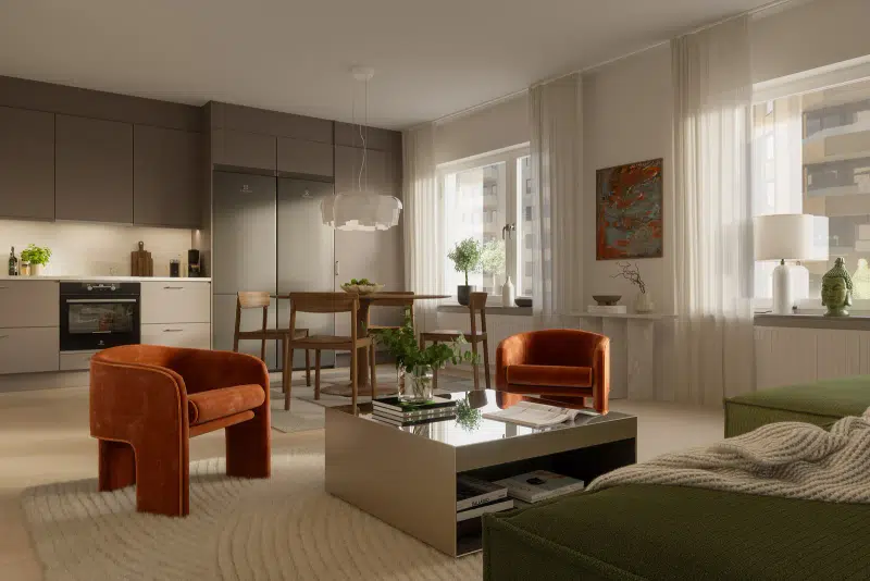 Lägenhet, 3 rum, 65 m² i Stockholms