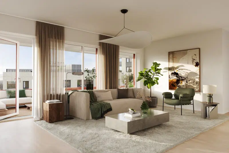 Lägenhet, 4 rum, 95 m² i Stockholms