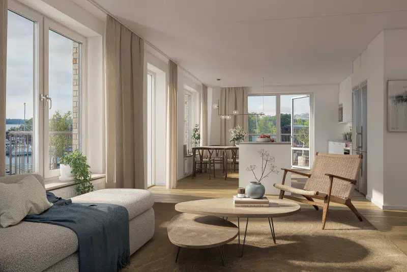 Lägenhet, 2 rum, 48 m² i Vaxholm