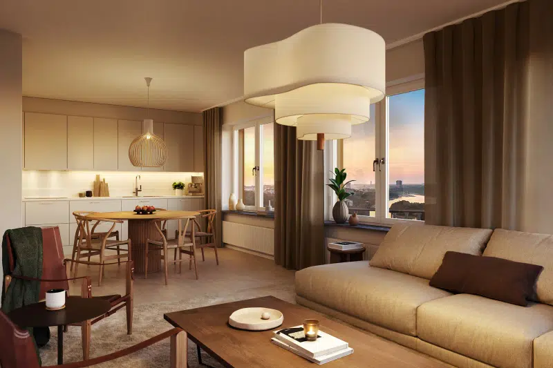 Apartment, 4 rooms, 95 m² in Stockholms