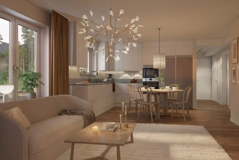 Lägenhet, 4 rum, 128 m² i Nacka