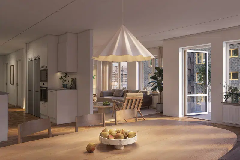 Lägenhet, 4 rum, 128 m² i Nacka