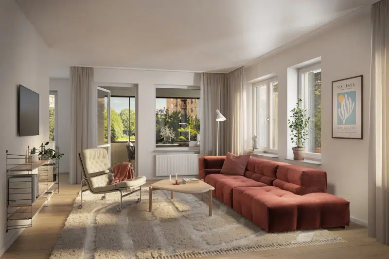 Lägenhet, 4 rum, 92 m² i Stockholms