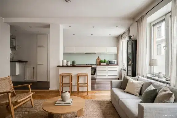 Apartment, 2 rooms, 53 m² in Stockholm