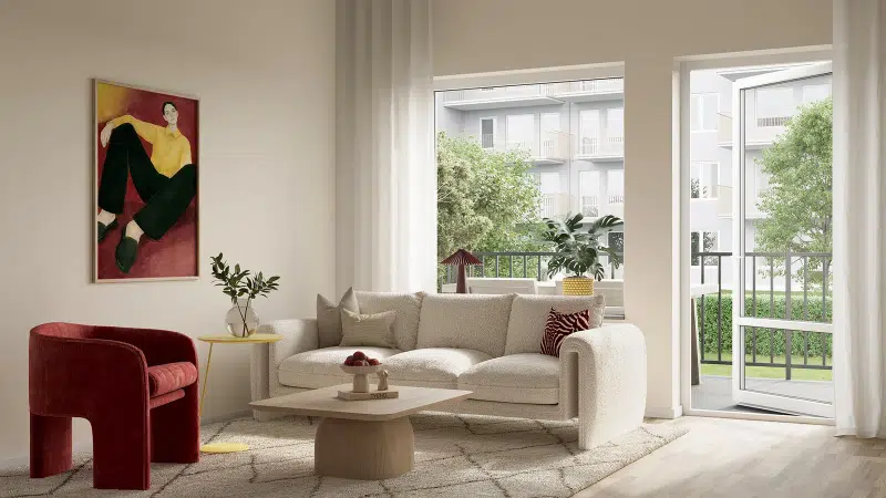 Lägenhet, 4 rum, 97 m²