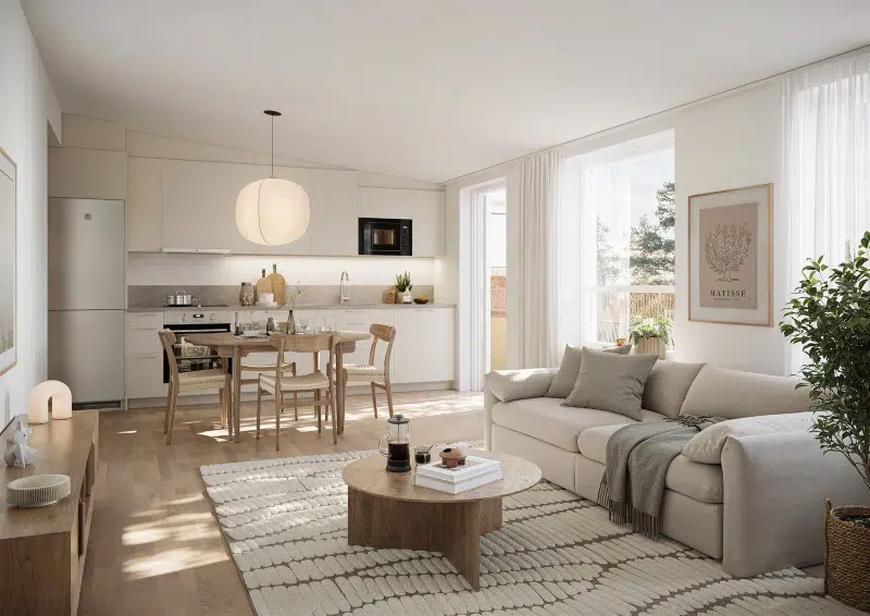 Lägenhet, 3 rum, 67 m²
