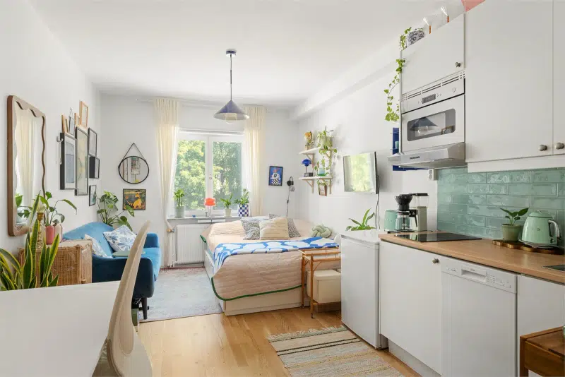 Apartment, 1 room, 19 m²