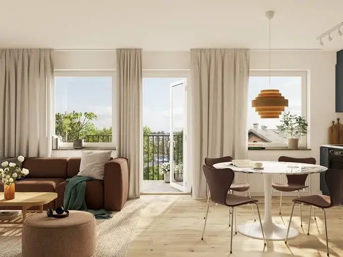 Apartment, 1 room, 35 m²