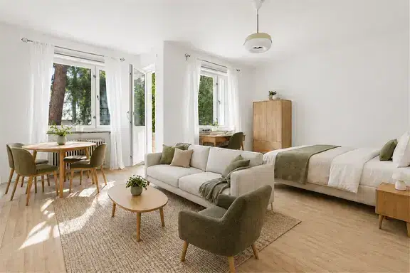 Apartment, 1 room, 40 m² in Stockholm