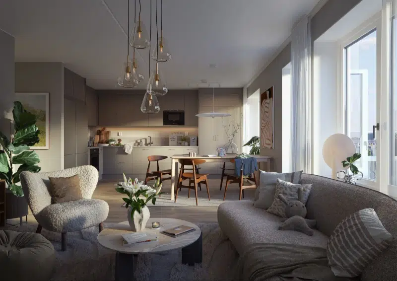 Apartment, 2 rooms, 52 m² in Stockholm
