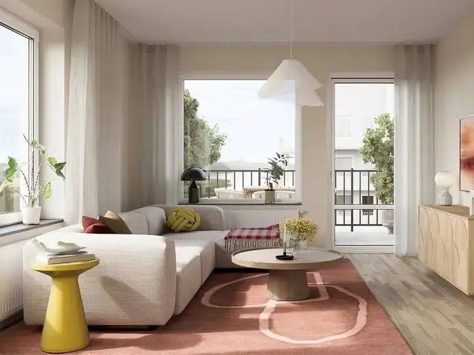 Apartment, 4 rooms, 96 m²