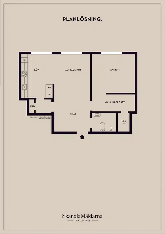 Lägenhet, 2 rum, 52 m² i Stockholm