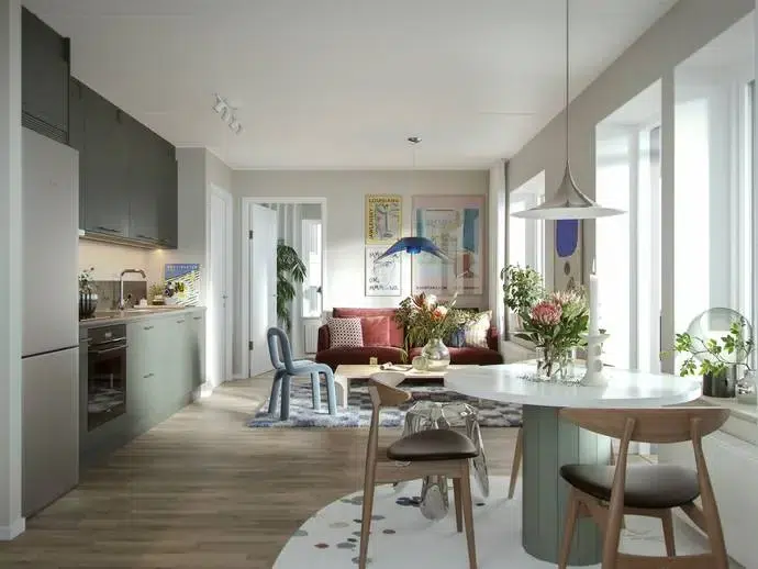 Apartment, 3 rooms, 73 m²