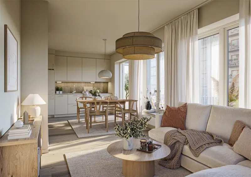 Apartment, 2 rooms, 35 m²