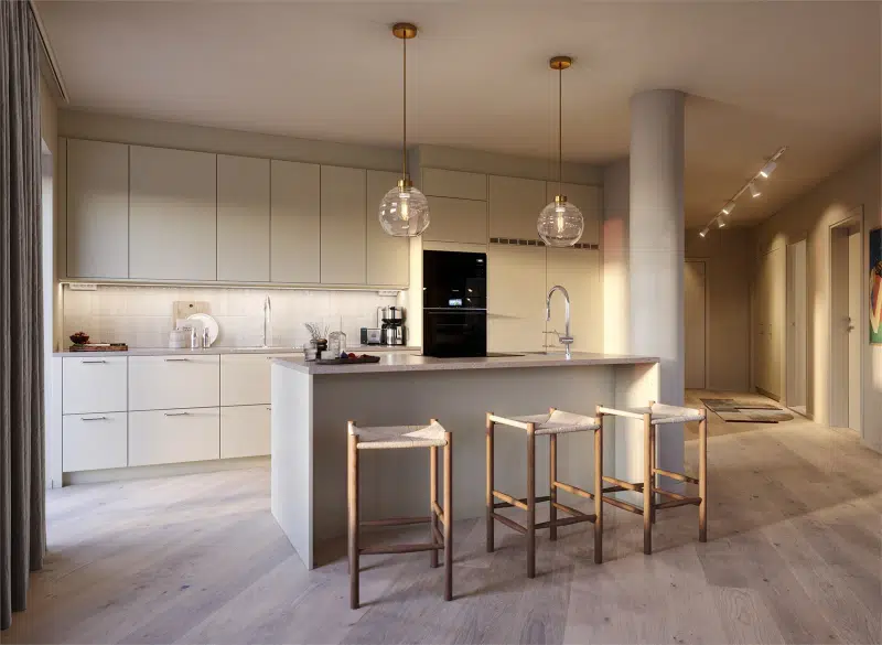 Apartment, 2 rooms, 35 m²