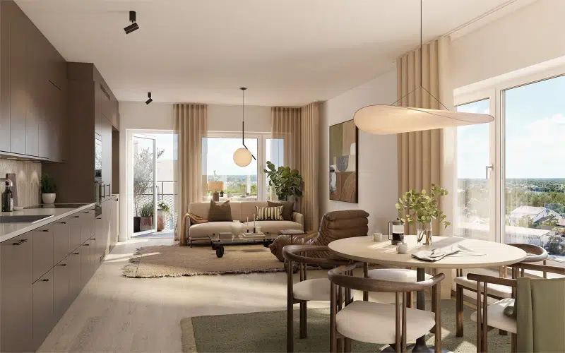 Apartment, 4 rooms, 87 m²