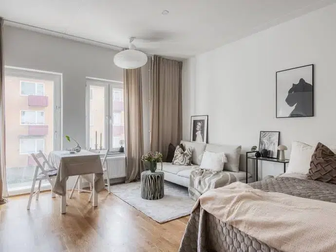 Apartment, 1 room, 29 m²