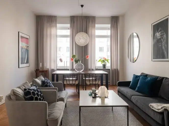 Apartment, 2,5 rooms, 55 m²