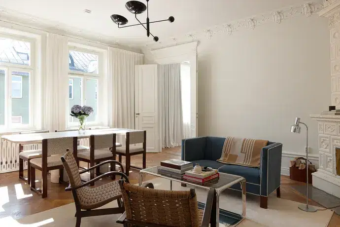 Lägenhet, 4 rum, 130 m² i Östermalm