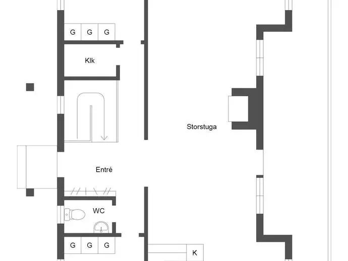 Planritning för Bäverstigen 14